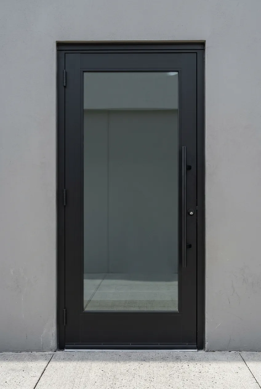 Portes isolées — bris thermique