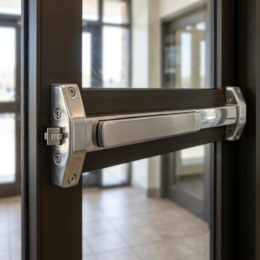 Dispositif de sortie rim chromé — porte aluminium simple